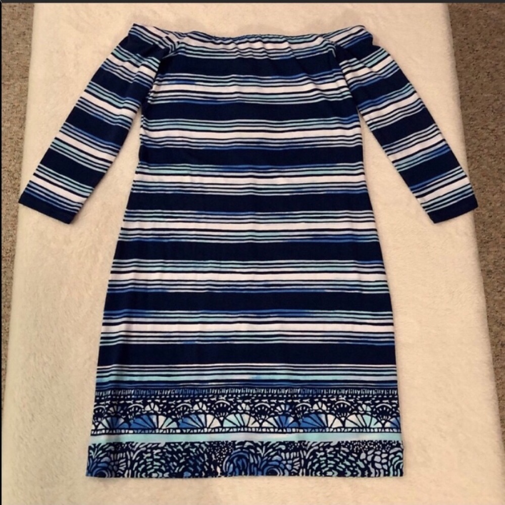 Lilly Pulitzer Laurana Off Shoulder Dress Size XXS